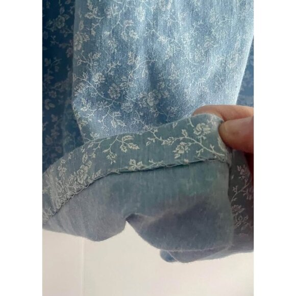 Vintage Calico Dress, XL, Anthony Richard Dress - Picture 4 of 10